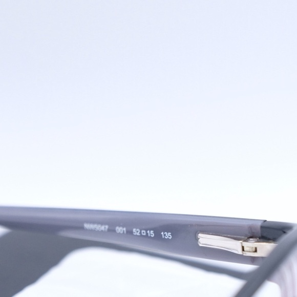 Nine West NW5047 Black Rectangle Eyeglass Frame 52-15-135 main image 9